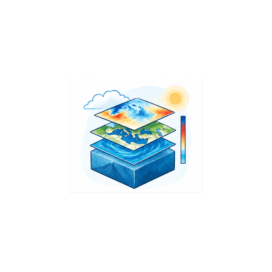 Editorial illustration of research data